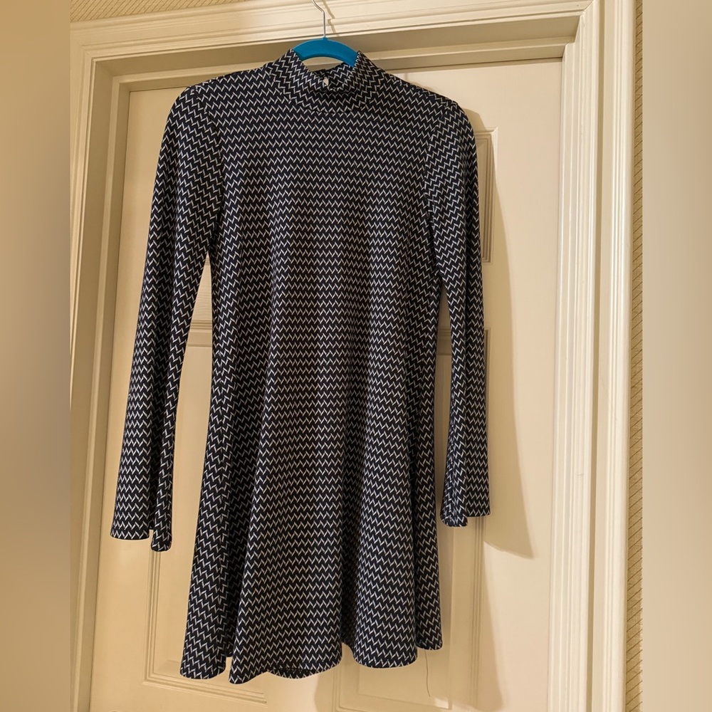 Open Back Long Sleeve Dress